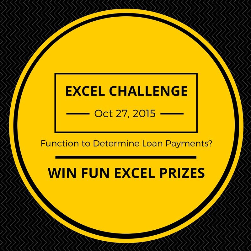 What Function Helps You Determine Monthly Loan Payments – Excel Challenge