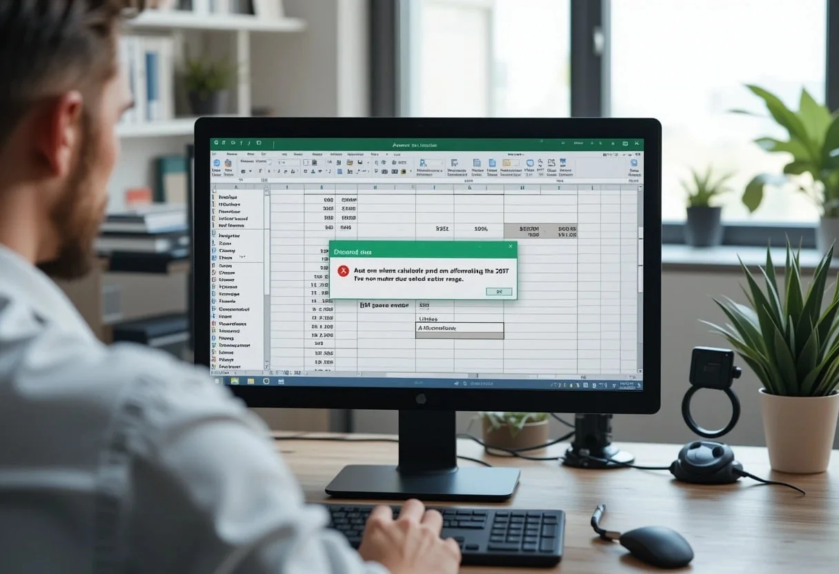 Excel Average Formula Not Working