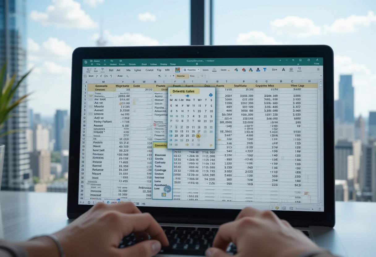 Excel Calendar Drop Down