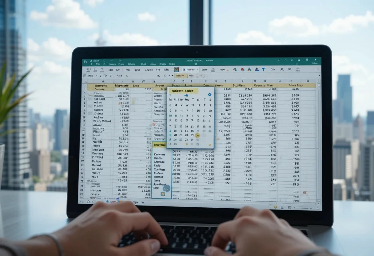 Excel Calendar Drop Down