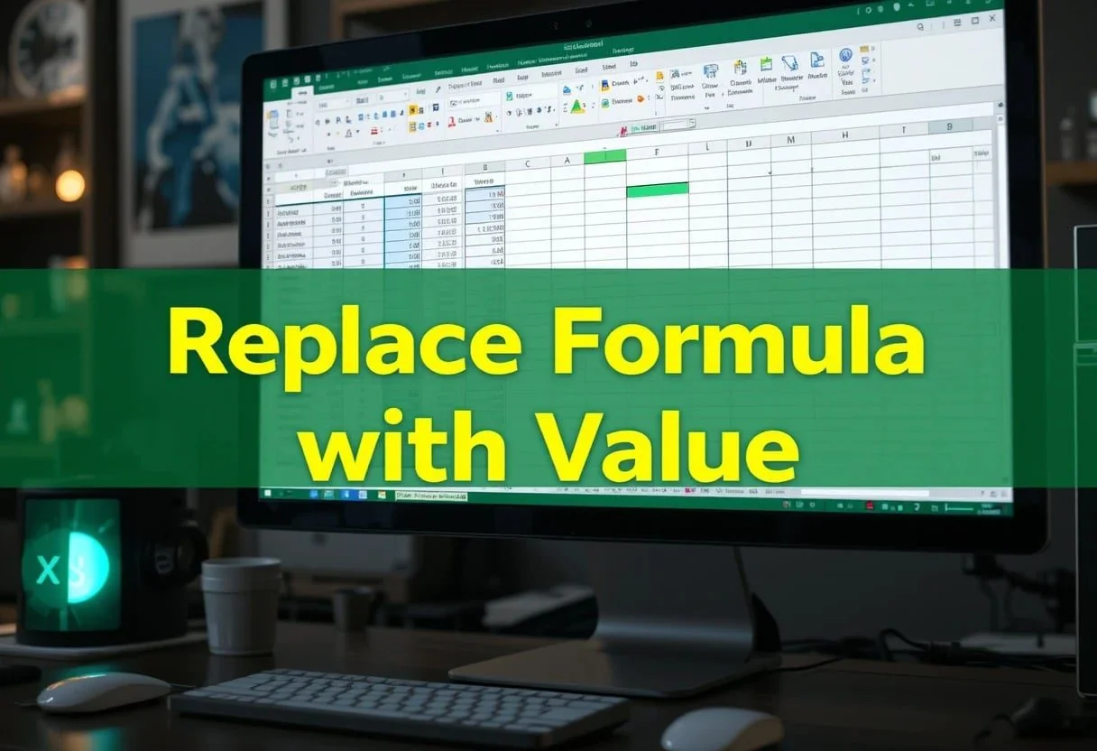 Excel Replace Formula With Value