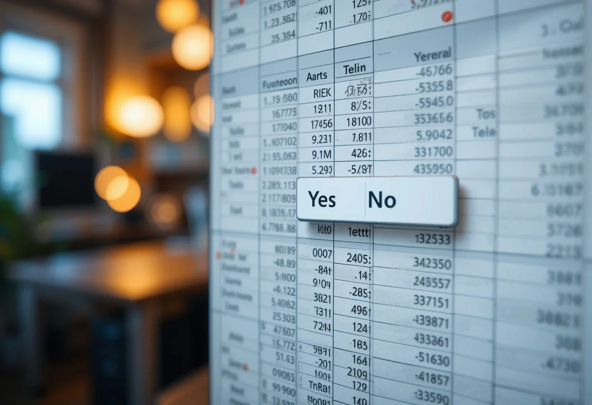 Excel Yes No Drop Down