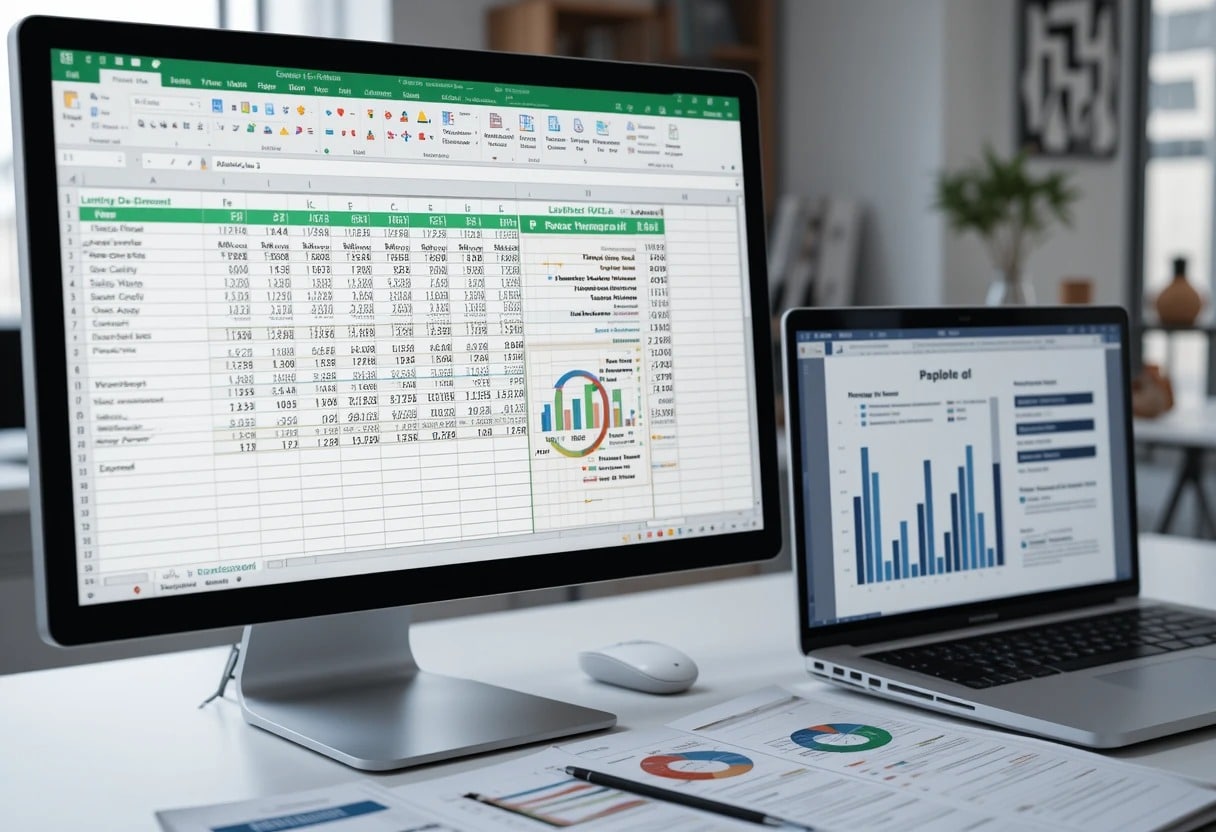 Excel and Word