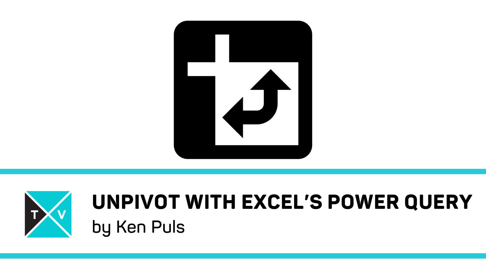 UNPIVOT WITH POWER QUERY