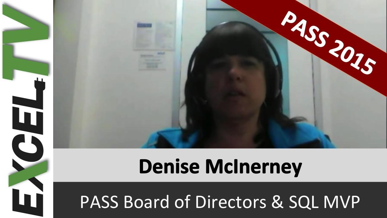 PASS BA Conference Primer with SQL Server MVP Denise McInerney