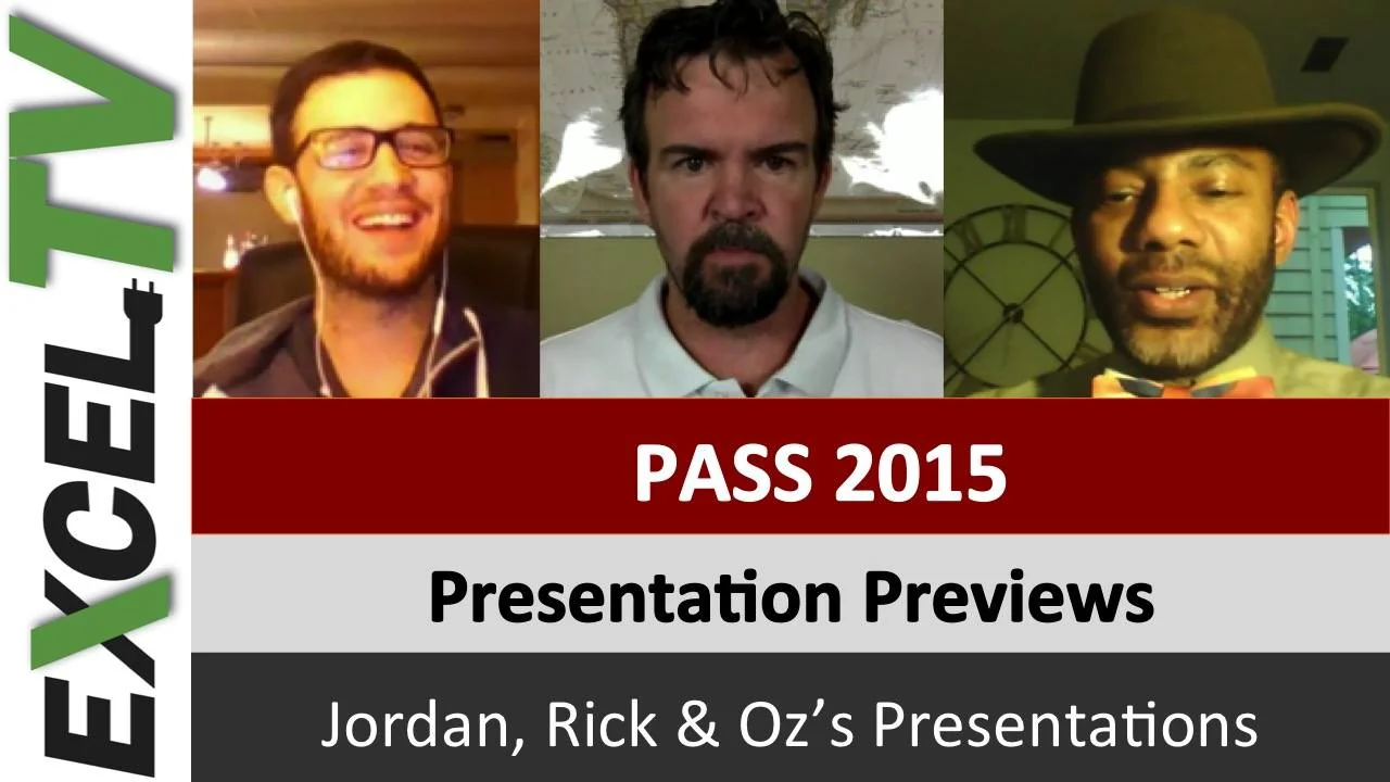 PASS BA 2015 Excel.TV Presentations Preview
