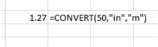 Convert Function In Excel