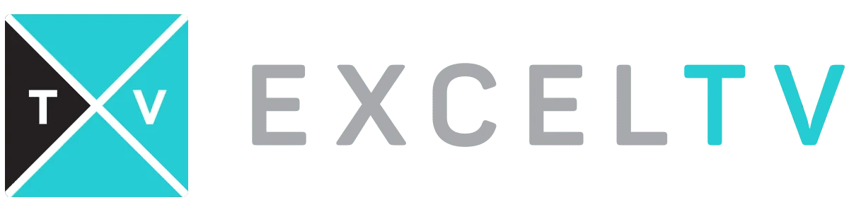 Excel TV Academy course catalog screenshot — dashboard, VBA, and Power Query training with Copilot integration