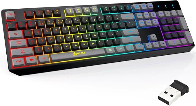 KLIM Chroma Wireless Gaming Keyboard RGB