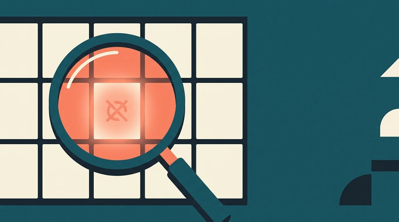 Error Checking for Excel BI Solutions